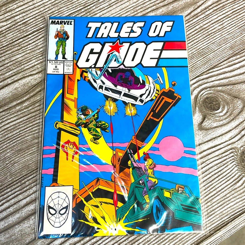 GI Joe marvel comic 1987 see photo for flaws